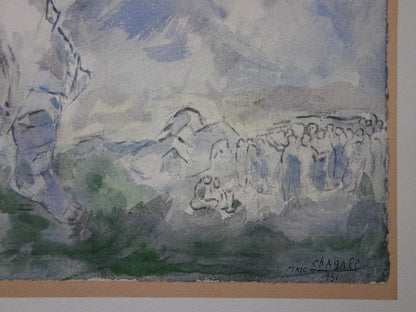 Marc CHAGALL: Joshua - Signed lithograph