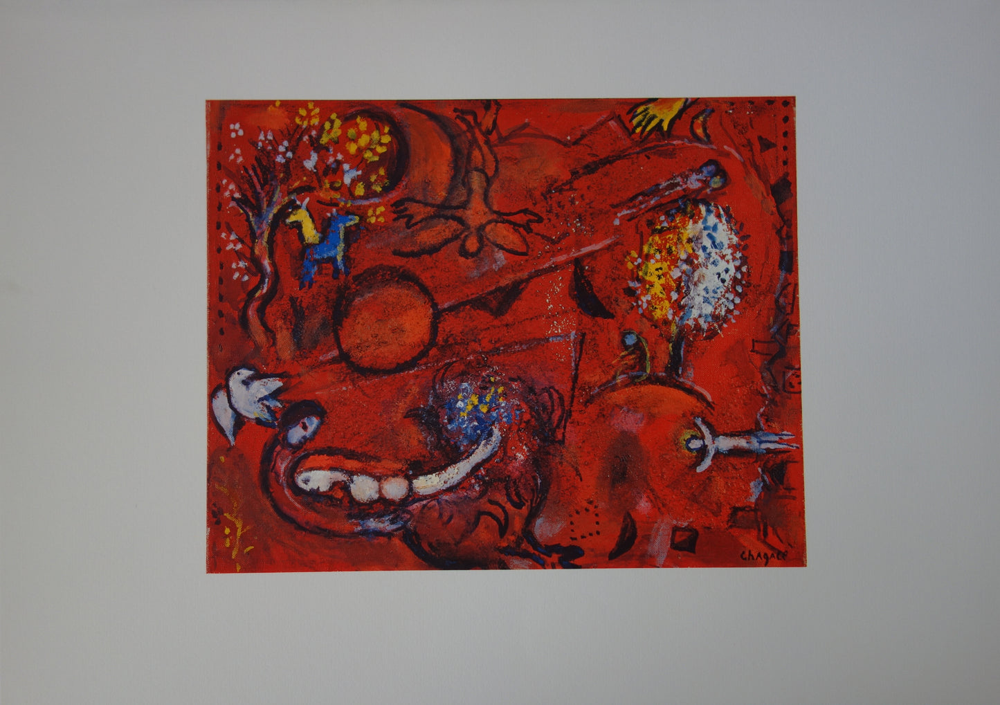 Marc CHAGALL: El Cantar de los Cantares I - Litografía firmada