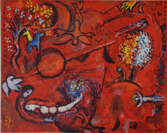Marc CHAGALL: El Cantar de los Cantares I - Litografía firmada