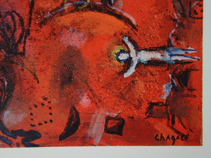 Marc CHAGALL: El Cantar de los Cantares I - Litografía firmada