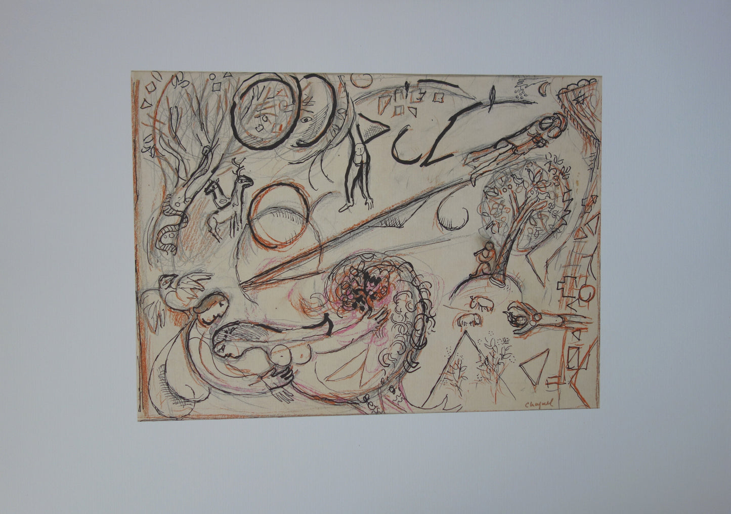 Marc CHAGALL: El Cantar de los Cantares I - Litografía firmada