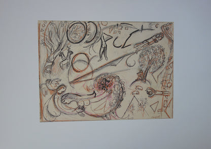 Marc CHAGALL: El Cantar de los Cantares I - Litografía firmada