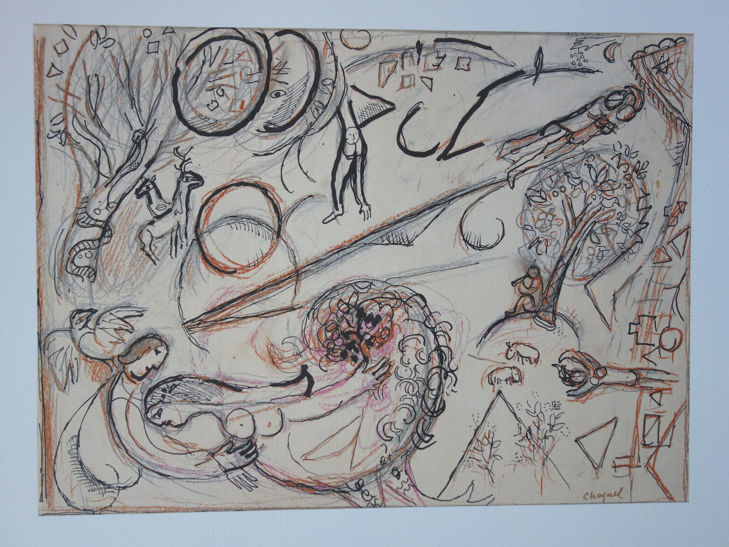 Marc CHAGALL: El Cantar de los Cantares I - Litografía firmada