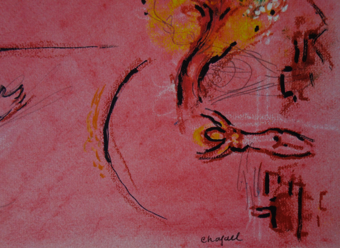 Marc CHAGALL : Le Cantique des Cantiques I - Lithographie signée