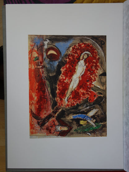 Marc CHAGALL: El Cantar de los Cantares II - Litografía