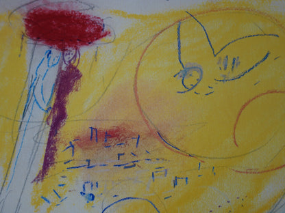 Marc CHAGALL: El Cantar de los Cantares III - Litografía firmada