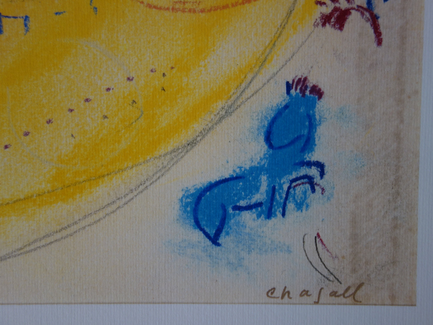 Marc CHAGALL: El Cantar de los Cantares III - Litografía firmada