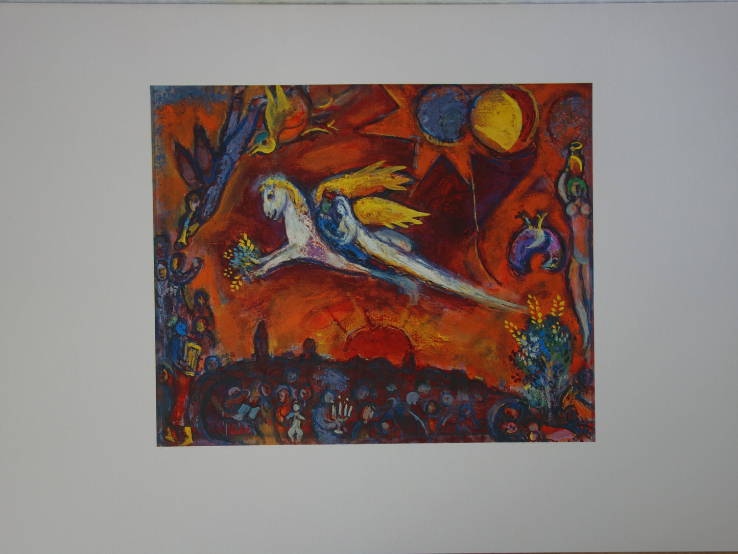 Marc CHAGALL: El Cantar de los Cantares IV - Litografía firmada