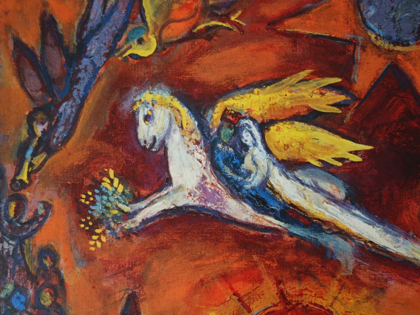 Marc CHAGALL: El Cantar de los Cantares IV - Litografía firmada