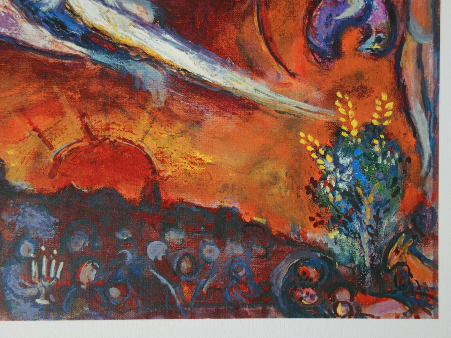 Marc CHAGALL: El Cantar de los Cantares IV - Litografía firmada