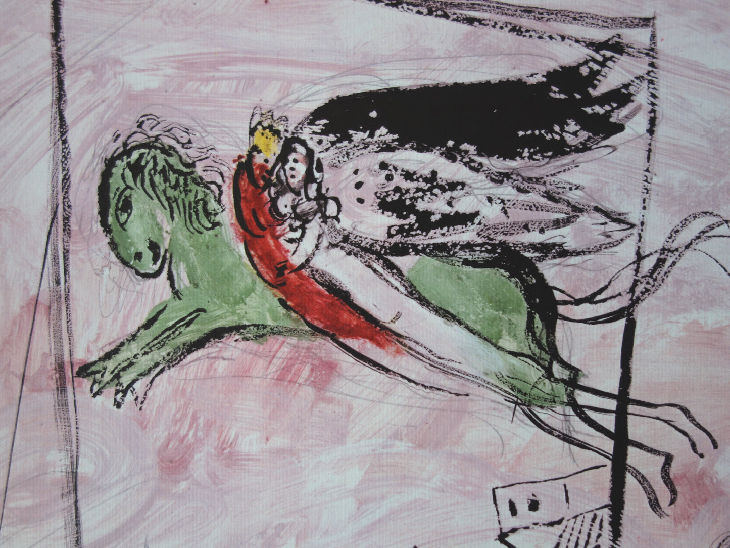 Marc CHAGALL: El Cantar de los Cantares IV - Litografía firmada