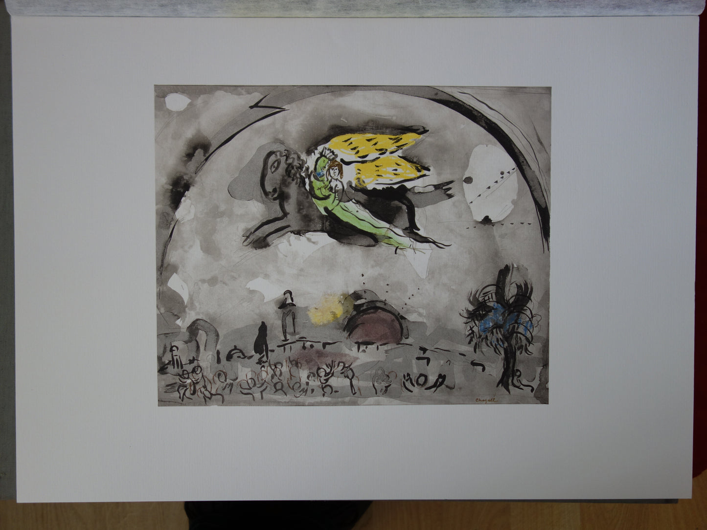 Marc CHAGALL: El Cantar de los Cantares IV - Litografía firmada
