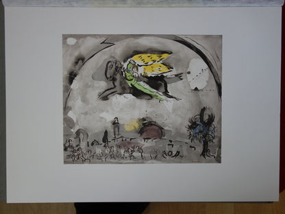 Marc CHAGALL: El Cantar de los Cantares IV - Litografía firmada