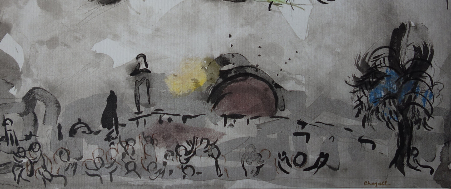 Marc CHAGALL: El Cantar de los Cantares IV - Litografía firmada