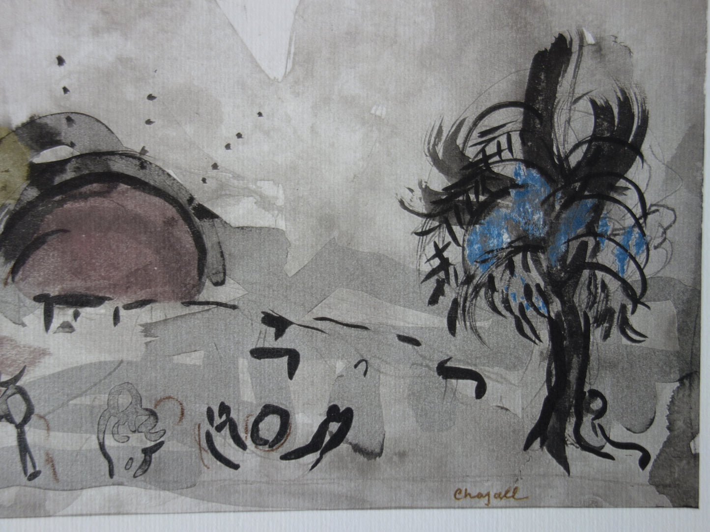 Marc CHAGALL: El Cantar de los Cantares IV - Litografía firmada