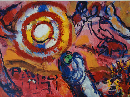Marc CHAGALL : Le Cantique des Cantiques V - Lithographie signée