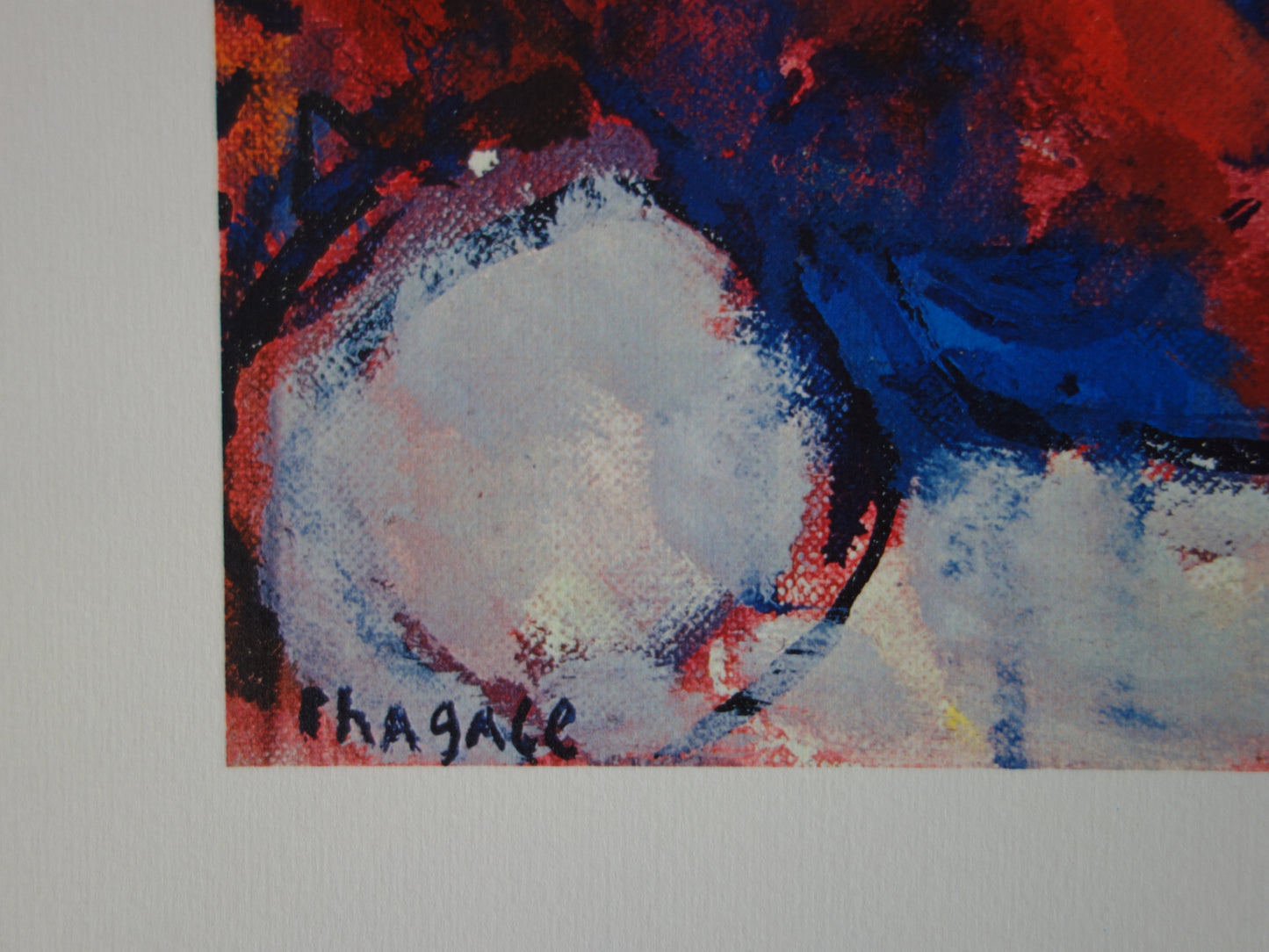 Marc CHAGALL : Le Cantique des Cantiques V - Lithographie signée