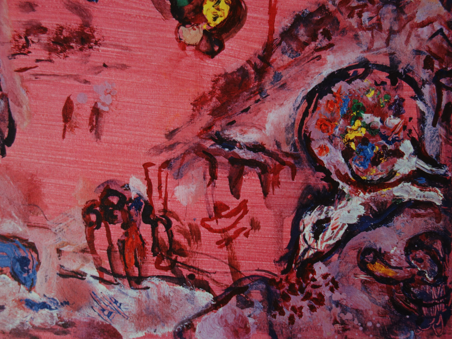 Marc CHAGALL : Le Cantique des Cantiques V - Lithographie