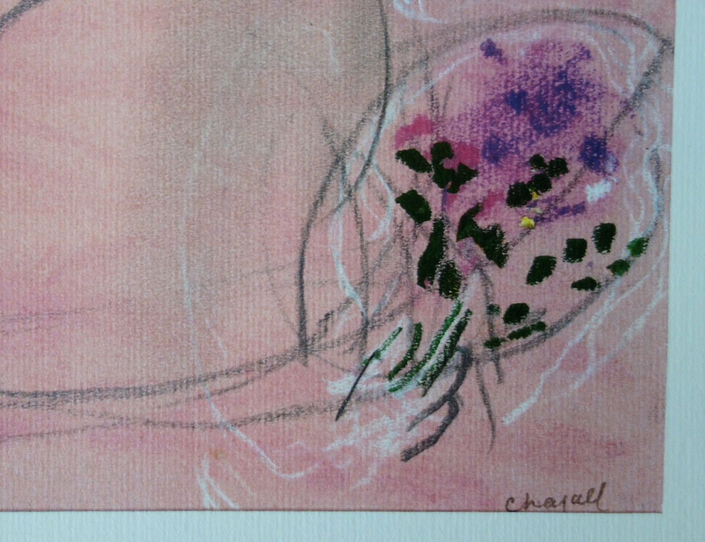 Marc CHAGALL : Le Cantique des Cantiques V - Lithographie signée