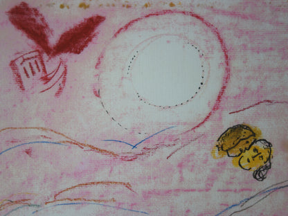 Marc CHAGALL : Le Cantique des Cantiques V - Lithographie signée