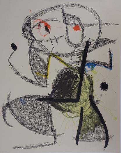 Joan MIRO : Œuvres récentes - Affiche en lithographie