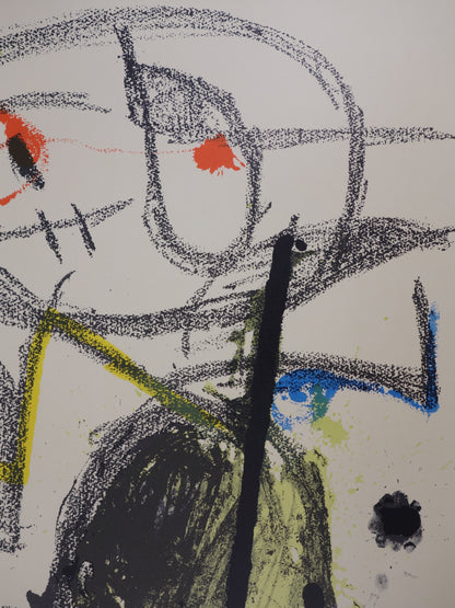 Joan MIRO : Œuvres récentes - Affiche en lithographie