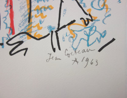 Jean COCTEAU : El Cordobes - Lithographie signée