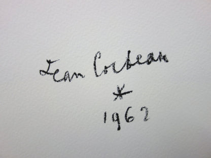 Jean COCTEAU : Toréador calme - Lithographie signée