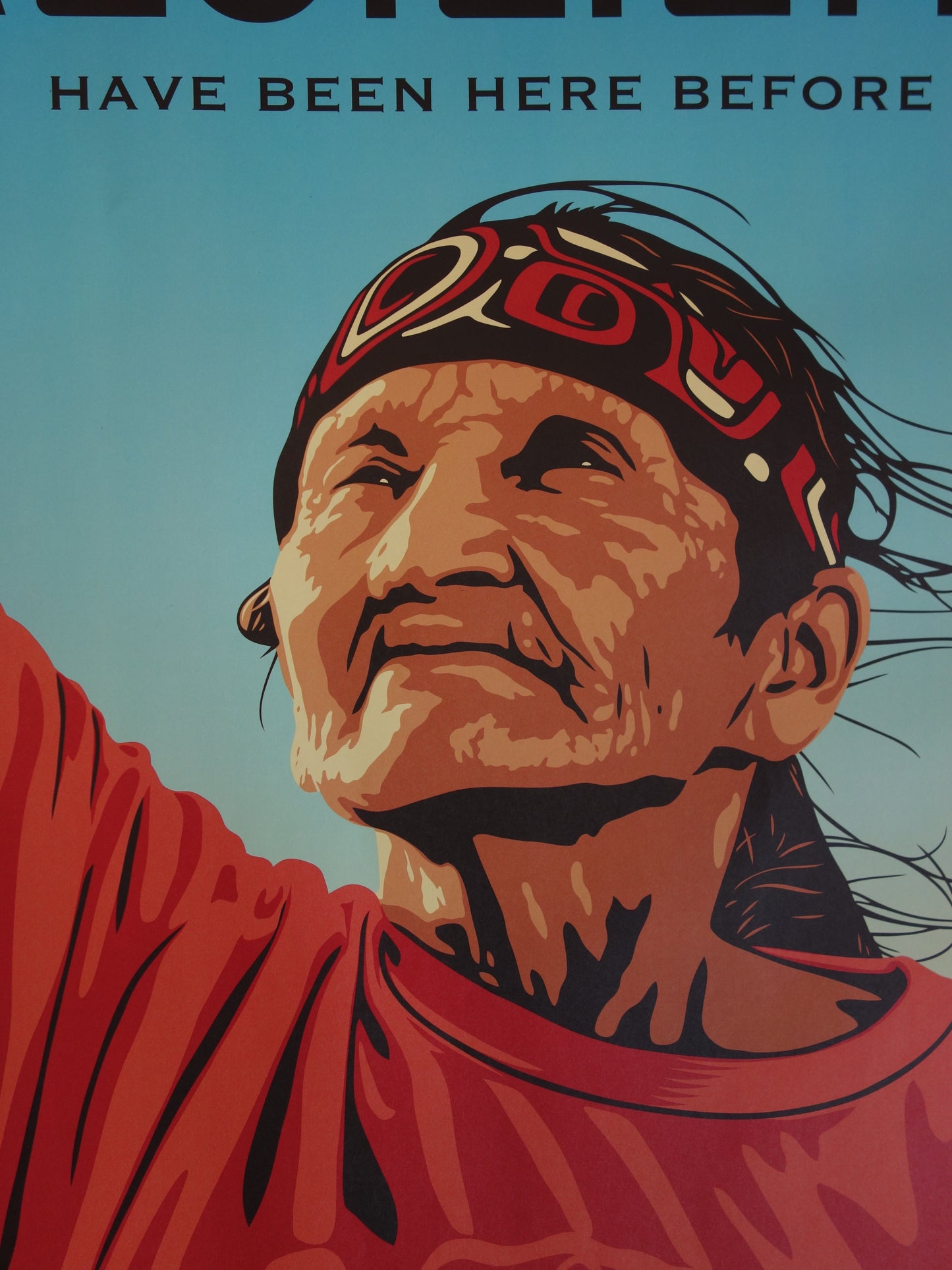 Ernesto YERENA : We the resilient have been here before - Affiche originale