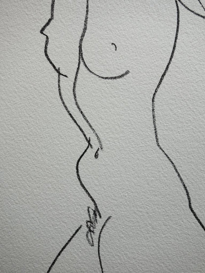 Henri MATISSE : Claude dénudée - Lithographie signée