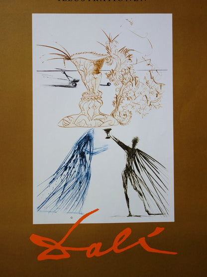 Salvador DALI : Tristan et Iseult - Lithographie originale signée