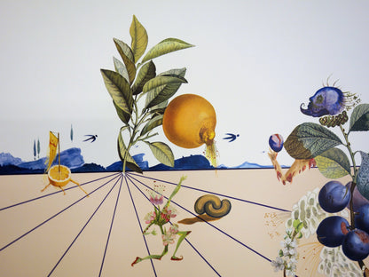 Salvador DALI : Flordali I - Lithographie originale signée
