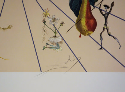 Salvador DALI : Flordali II - Lithographie originale signée