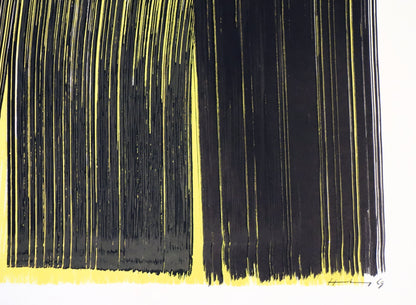 Hans HARTUNG : Composition (JO 1972) - Lithographie originale signée