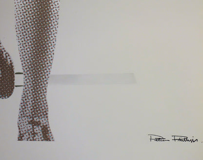 Peter PHILLIPS : Athletisme - Lithographie originale signée