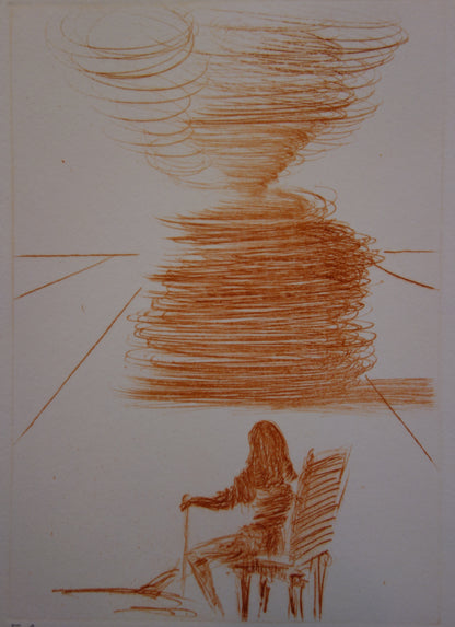 Salvador DALI : Macbeth - Gravure originale signée