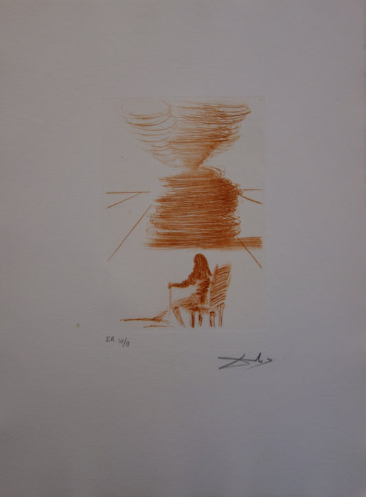 Salvador DALI : Macbeth - Gravure originale signée