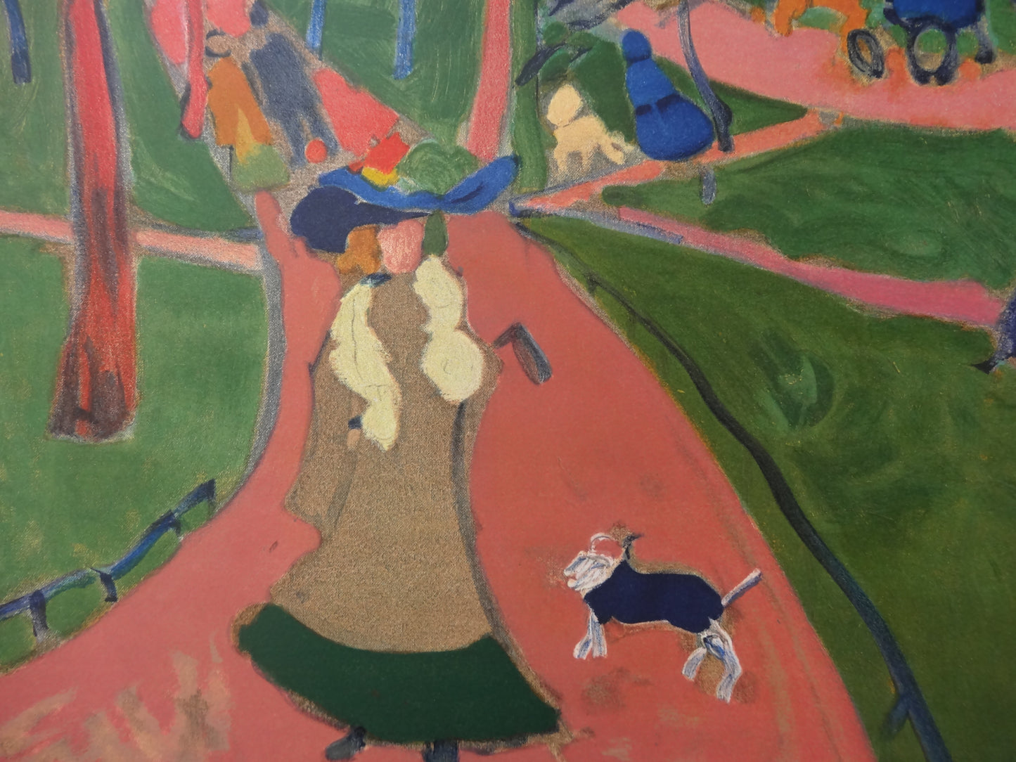 André DERAIN : Londres, Hyde Park - Lithographie signée