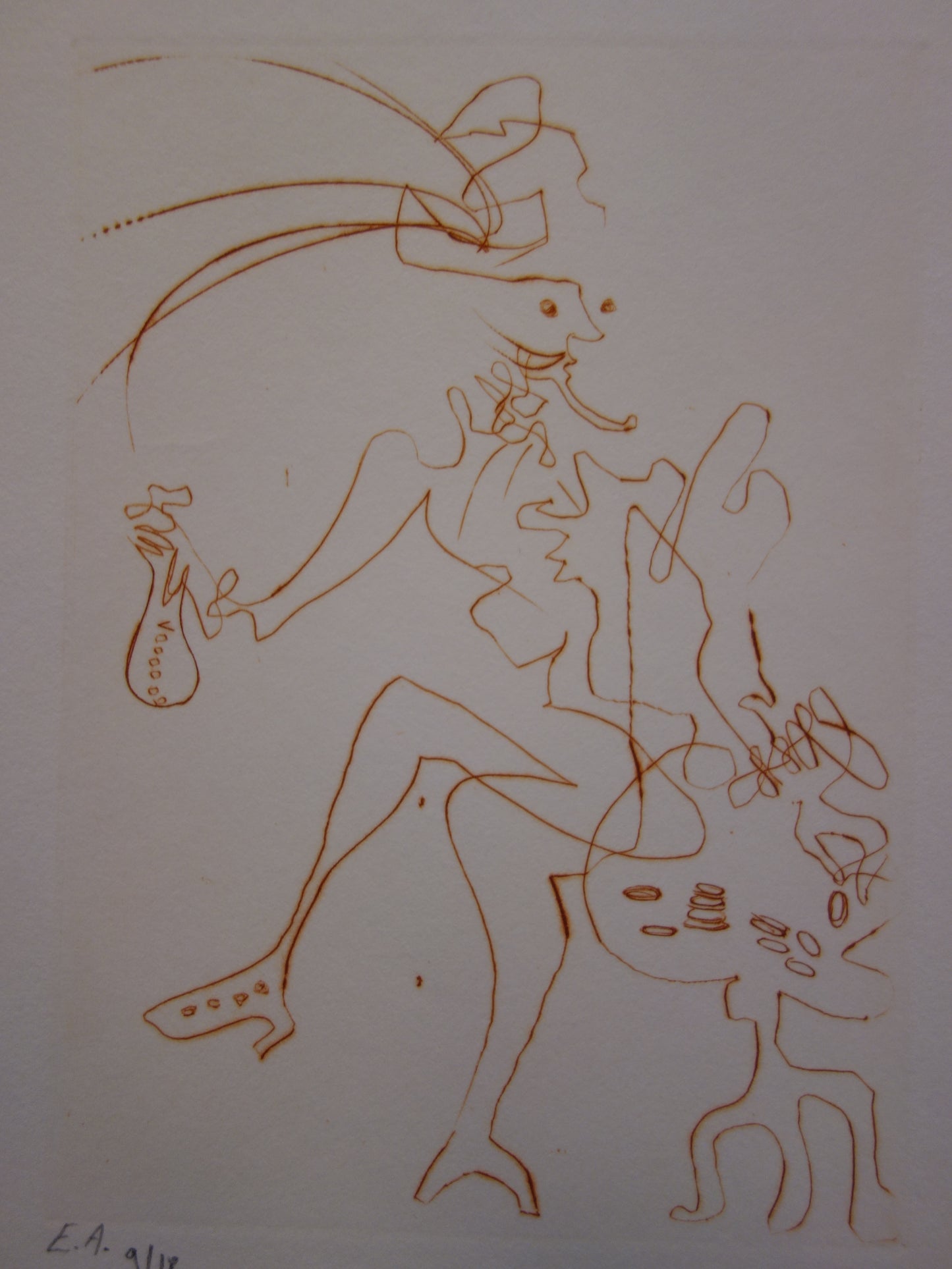 Salvador DALI : Le marchand de Venise - Gravure originale signée