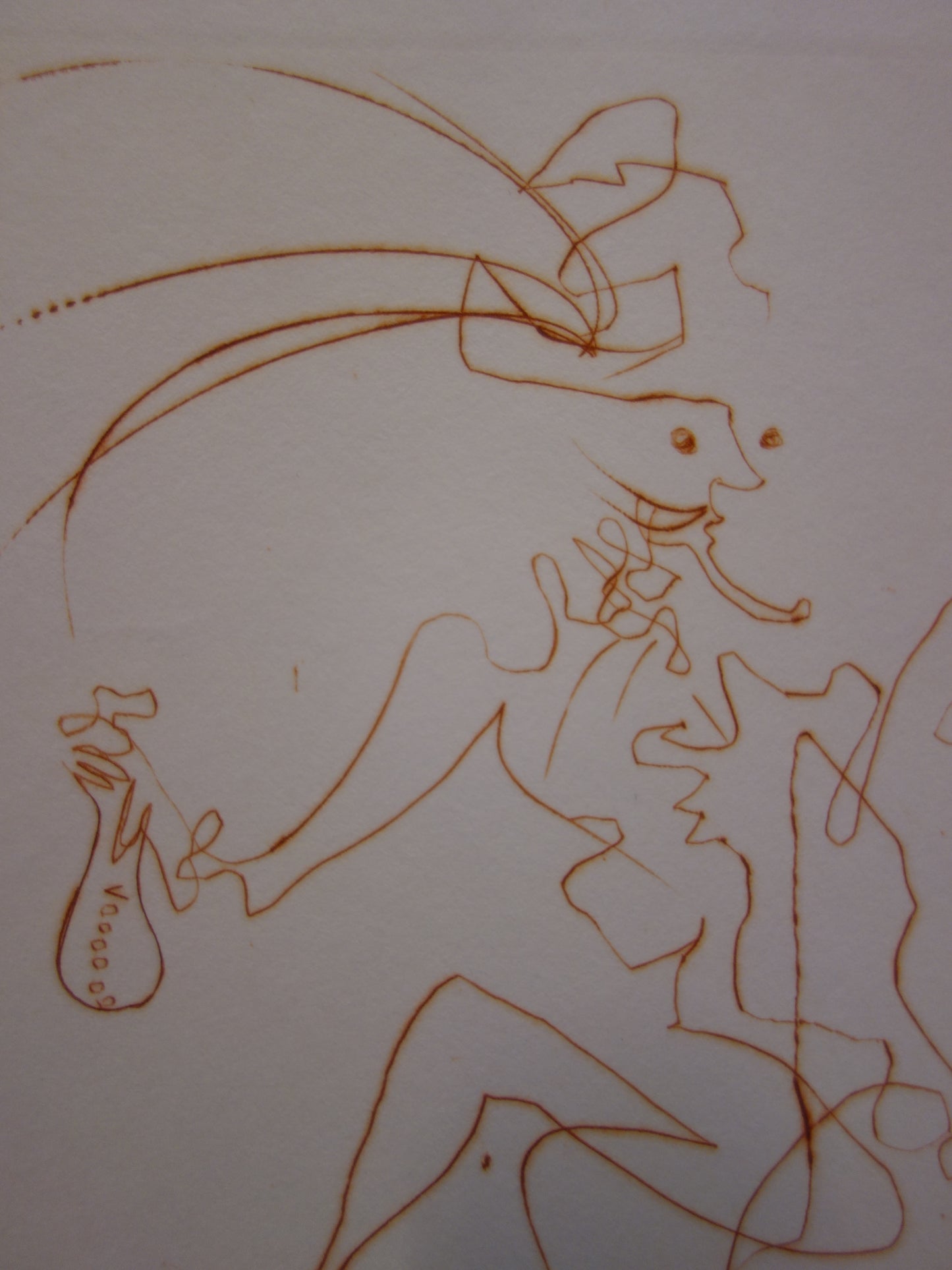 Salvador DALI : Le marchand de Venise - Gravure originale signée
