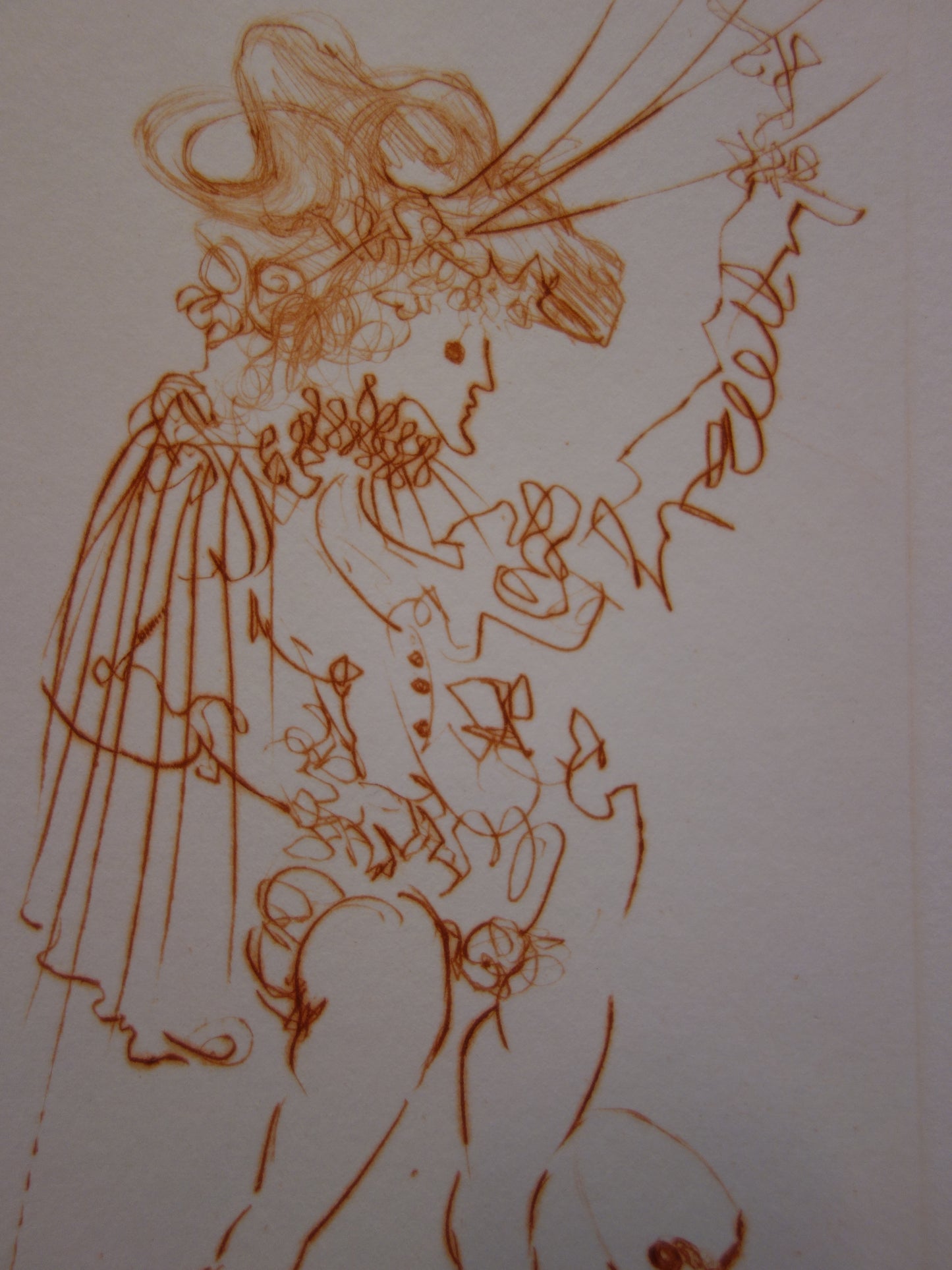 Salvador DALI : Mesure pour mesure - Gravure originale signée
