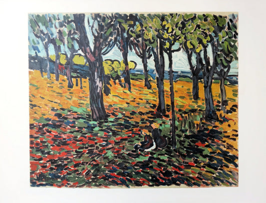 Maurice de VLAMINCK : La Châtaigneraie - Lithographie signée