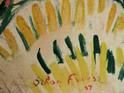 Emile OTHON FRIESZ : Paysage à la Ciotat - Lithographie signée