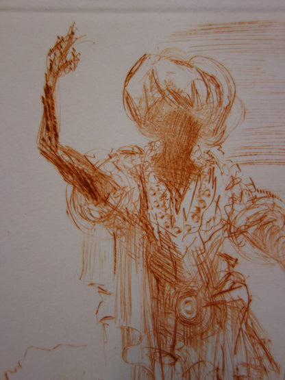 Salvador DALI : Othello - Gravure originale signée
