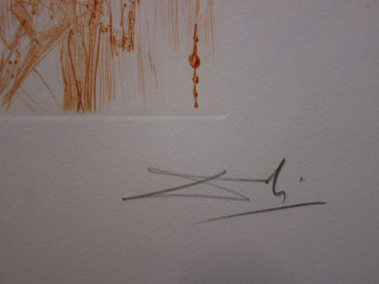Salvador DALI : Othello - Gravure originale signée
