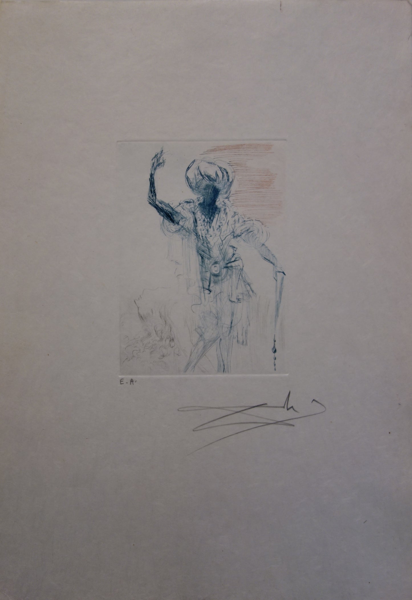 Salvador DALI : Othello - Gravure originale signée