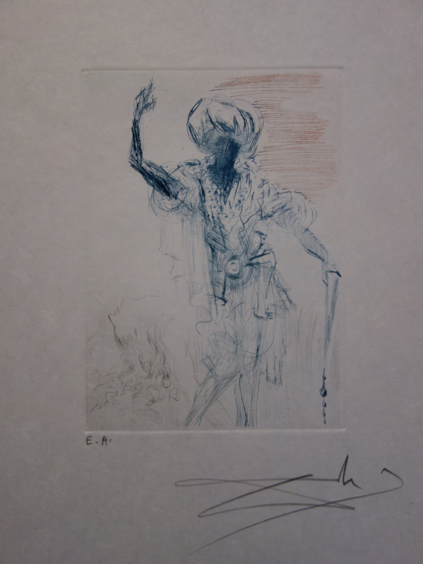 Salvador DALI : Othello - Gravure originale signée
