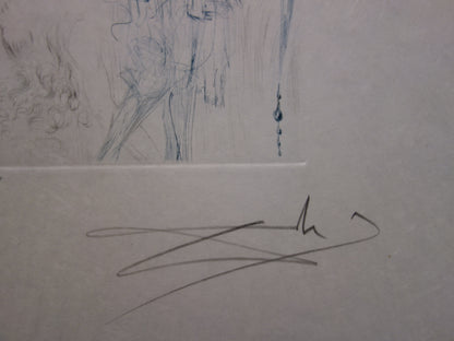 Salvador DALI : Othello - Gravure originale signée