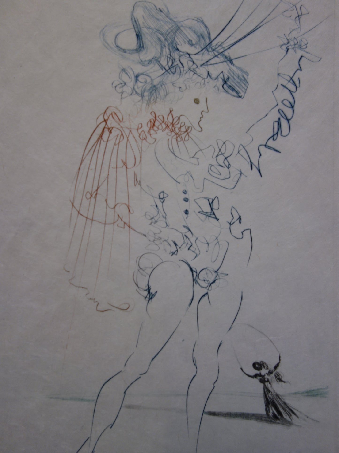 Salvador DALI : Mesure pour mesure - Gravure originale signée