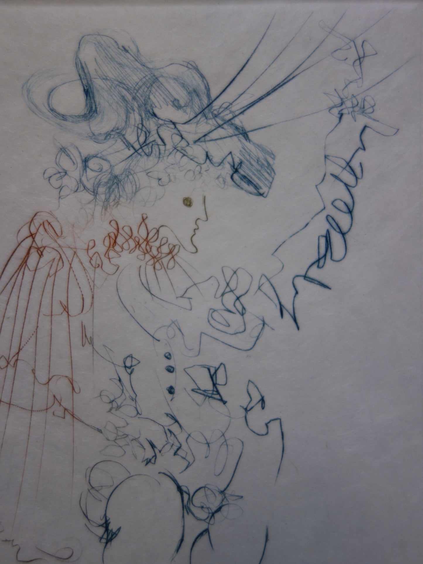 Salvador DALI : Mesure pour mesure - Gravure originale signée